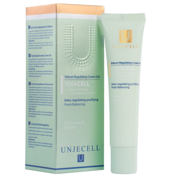 کرم ژل متعادل کننده چربی آنژسل مدل Sebacell