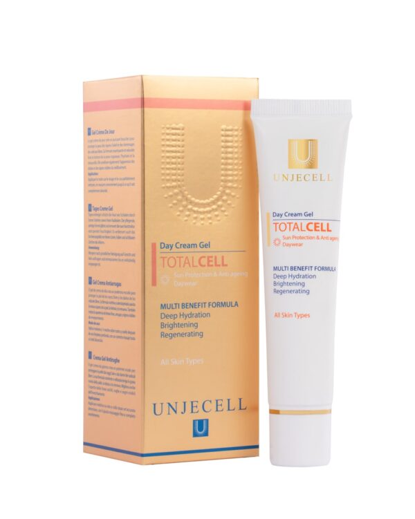 کرم ژل محافظ روز Totalcell آنژسل مناسب انواع پوست