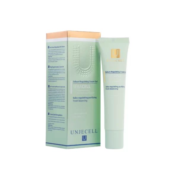 کرم ژل متعادل کننده چربی آنژسل مدل Sebacell حجم 40 میل