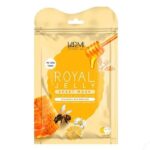 ماسک ورقه ای ویتامینه مدل عسل (رویال ژلی) وارمی بسته 2 عددی