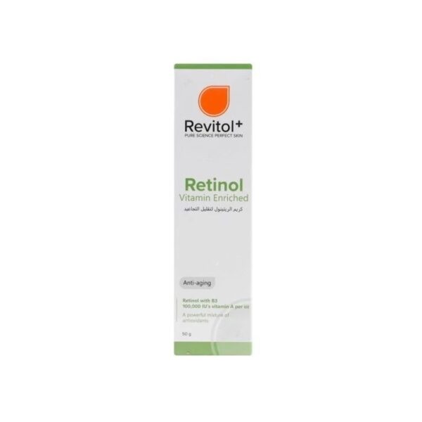 کرم دور چشم ضد چروک رتینول برند + revitol