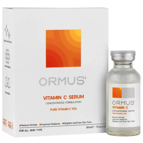 سرم ویتامین سی 10 درصد انواع پوست اورموس Ormus Vitamin C 10%