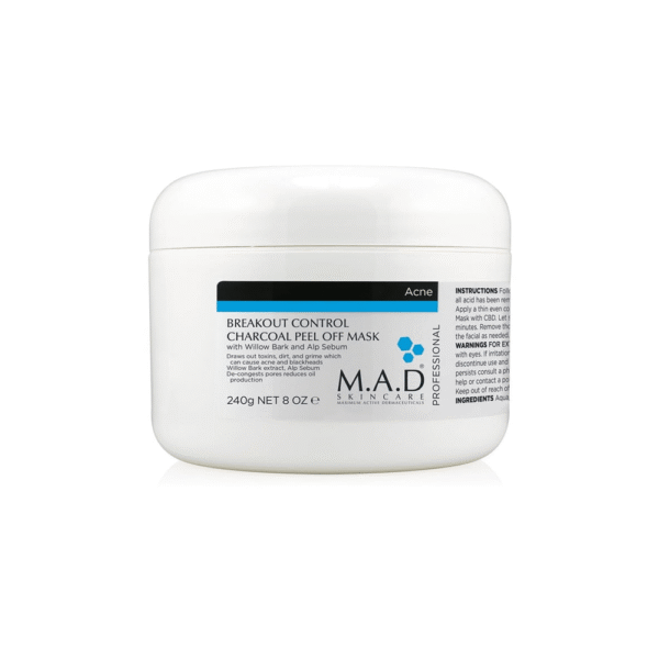 ماسک کنترل جوش و چربی زغال ام ای دی M.A.D