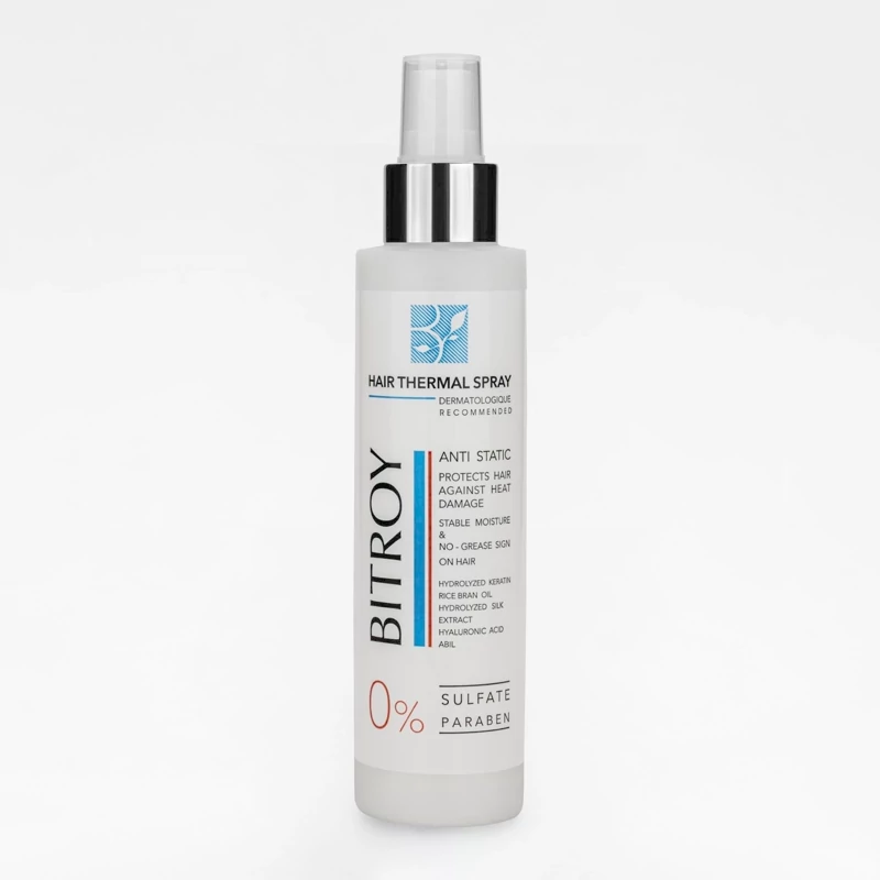 افشانه مو بیتروی نرم کننده و مقاوم کننده مو در برابر حرارت 150 میل افشانه مو بیتروی نرم کننده و مقاوم کننده مو در برابر حرارت 150 میل