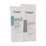 فلوئید ضد آفتاب ویتالیر رنگ بژ طبیعی ضد لک وایت ویت 50 میل