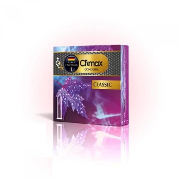 کاندوم کلایمکس مدل Classic بسته 3 عددی
