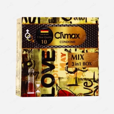 کاندوم کلایمکس مدل Mix بسته 3 عددی
