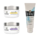 کرم روشن کننده پوست روز و شب اولای مدل NW_01 به همراه ژل شستشو صورت اولای مدل NW_03 حجم 100 میل