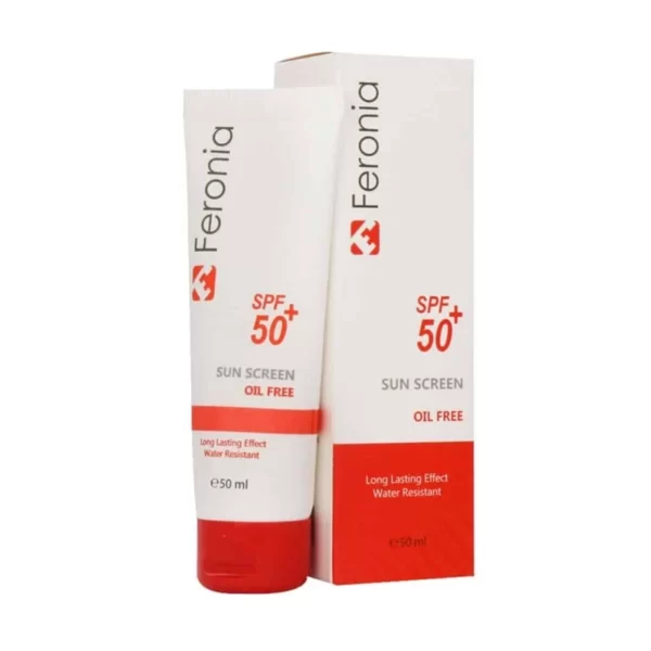کرم ضد آفتاب فاقد چربی SPF50 فرونیا 50 میل