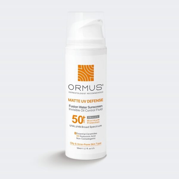 ضد آفتاب بی رنگ پوست چرب اورموس