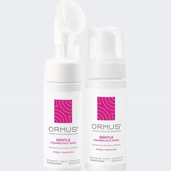 فوم شوینده ملایم صورت پوست حساس اورموس