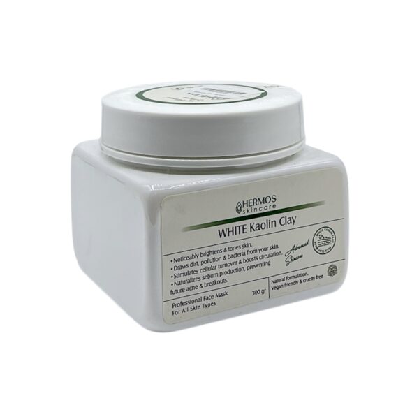 ماسک خاک رس کائولن سفید هرموس 300g