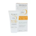 کرم ضد آفتاب SPF50 پوست چرب بایو اسکین پلاس 40 میل بژ روشن