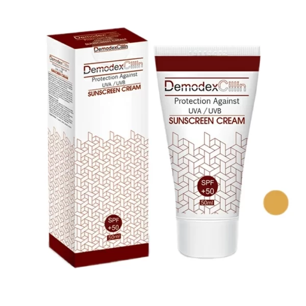 کرم ضد آفتاب دمودکسیلین بژ روشن