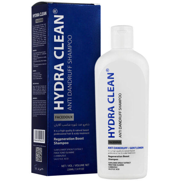 شامپو ضد شوره آقایان هیدراکلین فیس دوکس