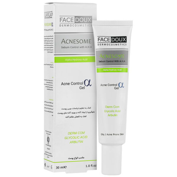 ژل اکنه زوم الفا فیس دوکس