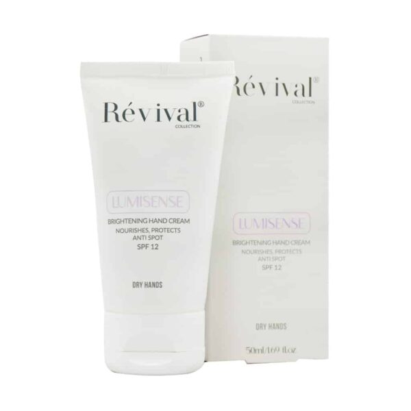 کرم روشن کننده دست SPF12 کلکسیون رویوال