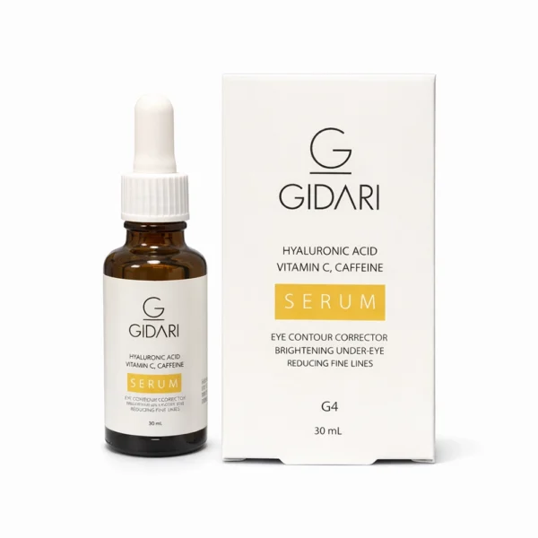 سرم هیالورونیک اسید ویتامین C کافئین جیداری – G4 حجم 30 میل