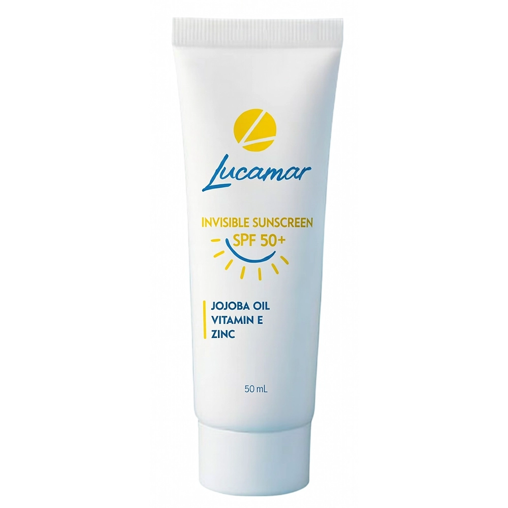 ضد آفتاب بی رنگ لوکامر SPF50 حجم 50 میل ضد آفتاب بی رنگ لوکامر SPF50 حجم 50 میل