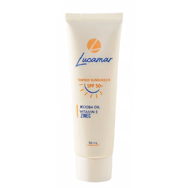ضد آفتاب رنگی لوکامر SPF50+ حجم 50 میل