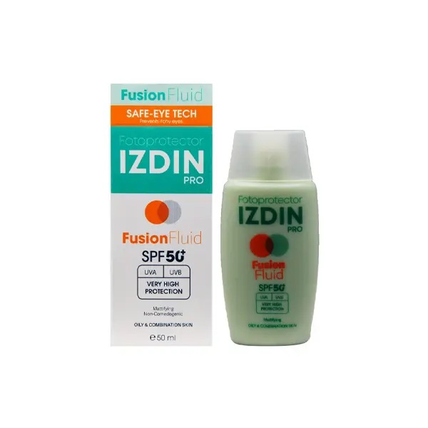 ضد آفتاب فیوژن فلوئید مات ایزدین پرو SPF50 ضد آفتاب فیوژن فلوئید مات ایزدین پرو SPF50