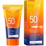کرم ضد آفتاب اولاین SPF 50 مناسب پوست حساس حجم ۵۰ میل