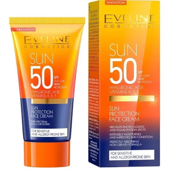 کرم ضد آفتاب اولاین SPF 50 مناسب پوست حساس حجم ۵۰ میل کرم ضد آفتاب اولاین SPF 50 مناسب پوست حساس حجم ۵۰ میل
