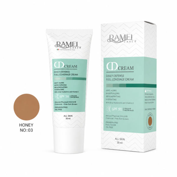 دی دی کرم رامل SPF 50 Honey – حجم 30 میل