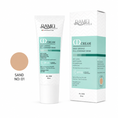 دی دی کرم رامل SPF 50 Sand – حجم 30 میل