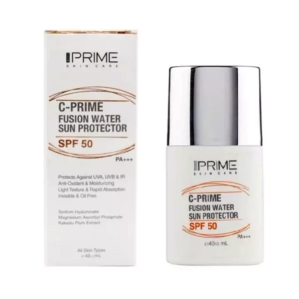 فلوئیدضد آفتاب فیوژن واتر حاوی ویتامین سی حجم 40 میلSPF50
