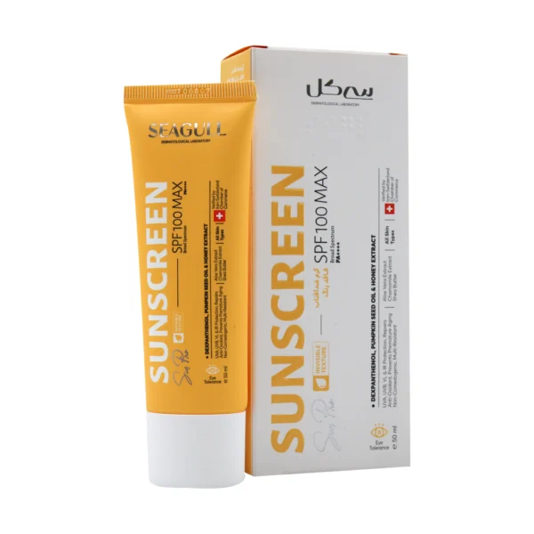 کرم ضد آفتاب SPF100 سی گل مناسب برای انواع پوست 50 میل