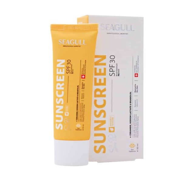 کرم ضد آفتاب SPF30 سی گل مناسب پوست های خشک و معمولی 50 میل