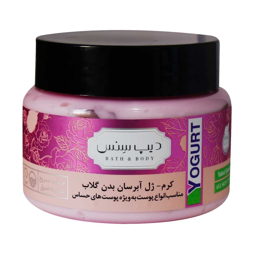 کرم ژل آبرسان دیپ سنس مناسب انواع پوست 250 میل کرم ژل آبرسان دیپ سنس مناسب انواع پوست 250 میل